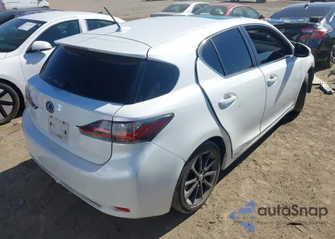 2012 Lexus Ct 200H Premium z USA, uszkodzony, nr VIN JTHKD5BHXC2101101